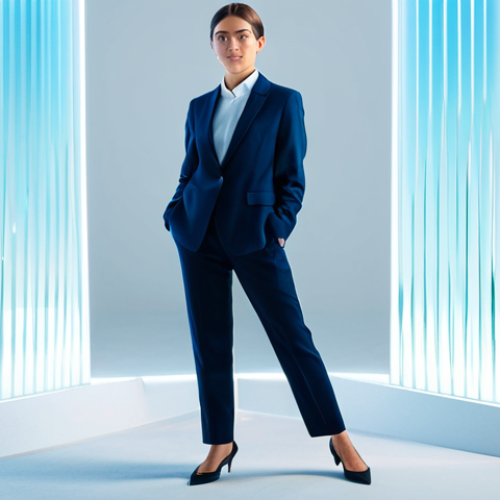 Home 6 A professional individual, gender-neutral, in a modest business suit, standing confidently as a transparent, luminous barrier shatters into geometric fragments around them. A clear, brightly lit path extends forward. Their expression conveys a sense of breakthrough and epiphany. The setting is a minimalist, modern space with soft, inspiring lighting and a serene gradient background of light blues and whites. Fully clothed, appropriate attire, modest clothing, professional dress, safe for work, appropriate content, perfect anatomy, correct proportions, natural pose, well-formed hands, proper finger count, natural body proportions, professional photography, high quality, sharp focus, vibrant colors, cinematic lighting, family-friendly.