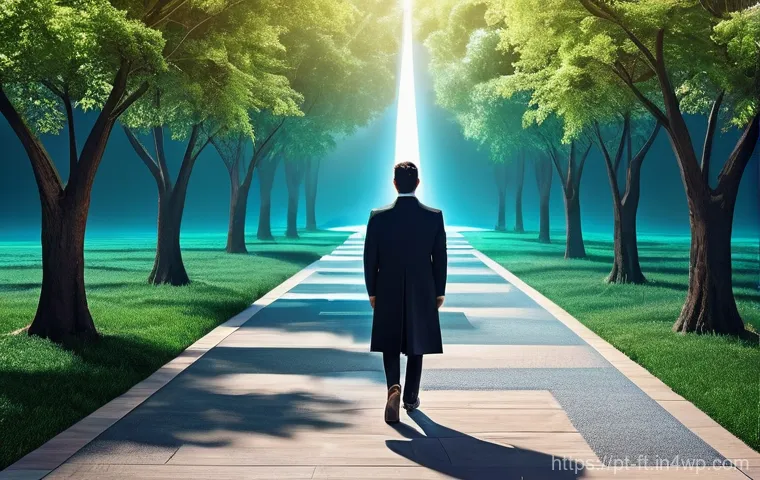 자아 한계 확장과 경제적 안정의 관계 - **Breaking Limitations and Mindset Growth:** A person (gender-neutral, fully clothed in modern, styl...